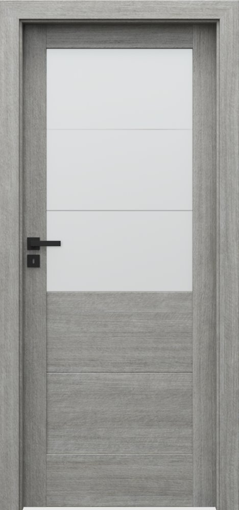 Interiérové dveře VERTE B - B3 - Portalamino - dub stříbřitý