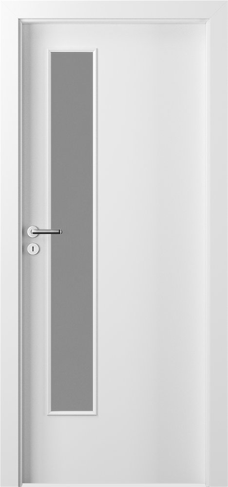 Posuvné interiérové dveře PORTA MINIMAX - L - lak standard - bílá