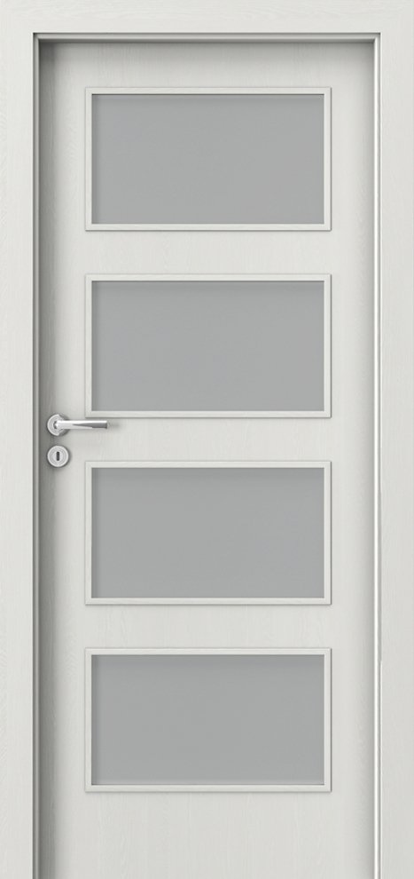 Interiérové dveře PORTA FIT H.4 - dýha Portasynchro 3D - wenge bílá