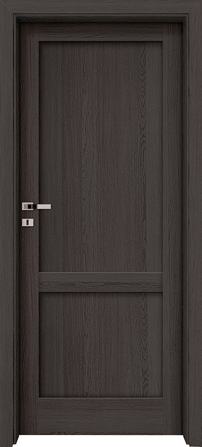 Interiérové dveře INVADO LARINA NEVE 1 - dýha Enduro 3D - antracit B637