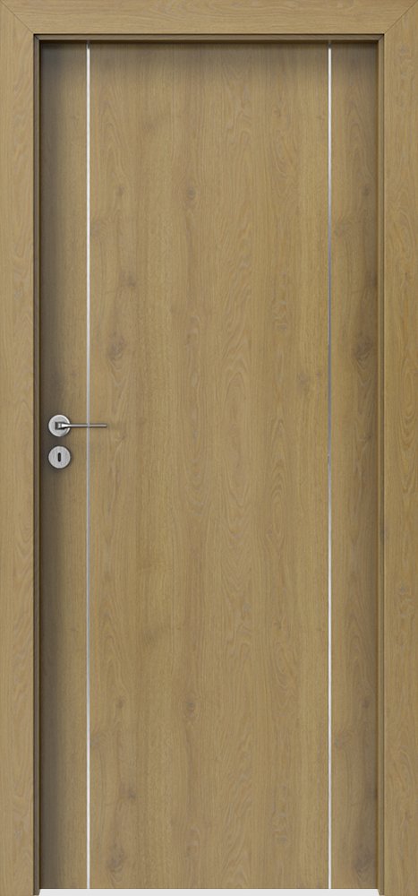 Interiérové dveře PORTA LINE A.1 - dýha CPL HQ 0,2 - dub přírodní
