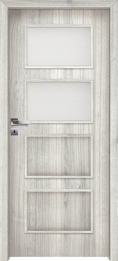 Posuvné interiérové dveře INVADO MERANO 3 - dýha Enduro plus - dub zimní B707