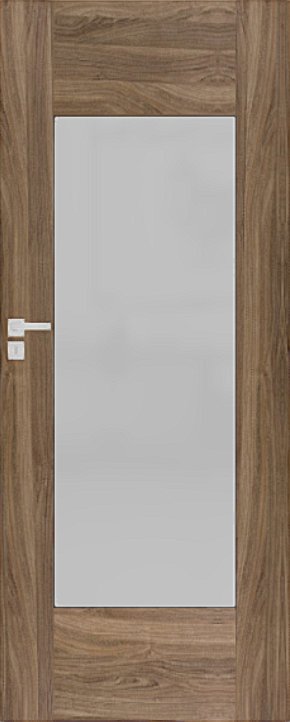 Interiérové dveře DRE AURI - model 4 - dekorativní dýha 3D - ořech americký