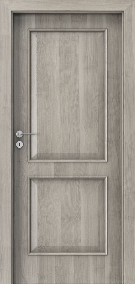 Posuvné interiérové dveře PORTA NOVA 3.1 - dýha Portasynchro 3D - akát stříbrný