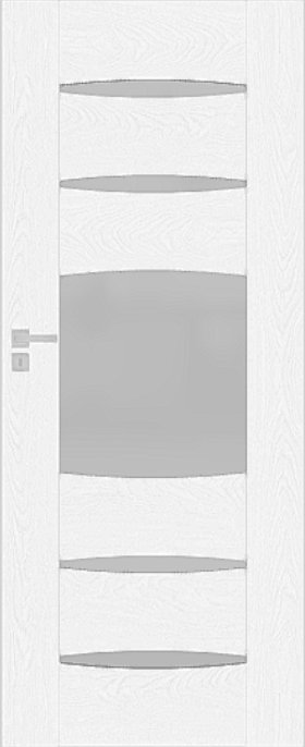 Interiérové dveře DRE ENA - model 3 - dýha DRE-Cell - borovice bílá