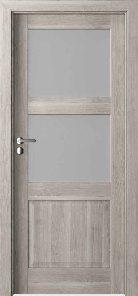 Interiérové dveře PORTA BALANCE D.2 - dýha Portasynchro 3D - akát stříbrný