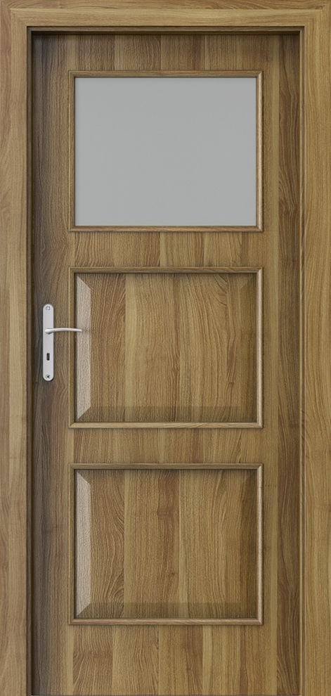Posuvné interiérové dveře PORTA NOVA 4.2 - dýha Portasynchro 3D - akát medový