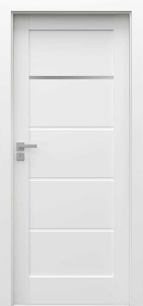 Posuvné interiérové dveře PORTA GRANDE G.1 - akrylátová barva UV - bílá