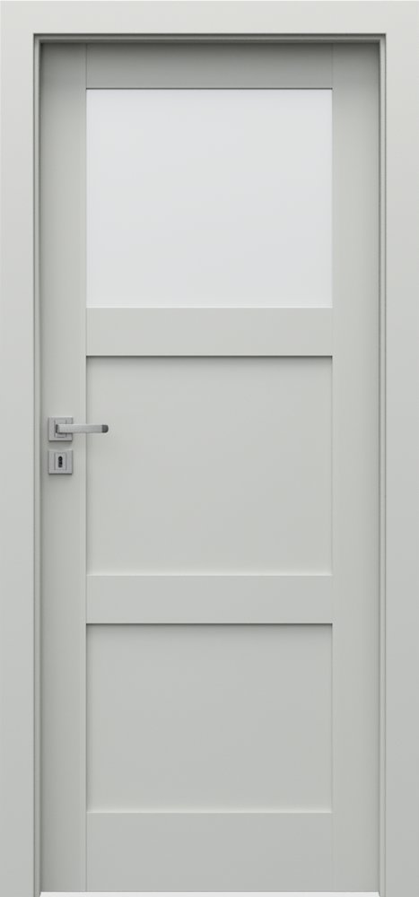 Interiérové dveře PORTA GRANDE B.1 - akrylátová barva UV - šedá