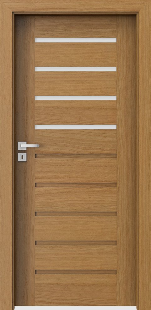Interiérové dveře PORTA NATURA KONCEPT A.4 - přírodní dýha Satin - dub Winchester