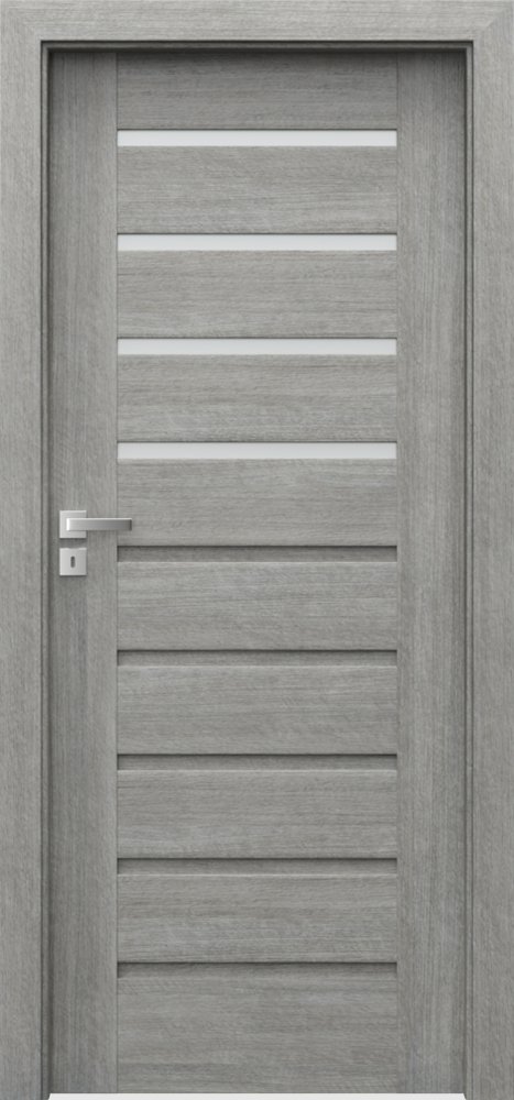 Interiérové dveře PORTA KONCEPT A.4 - Portalamino - dub stříbřitý