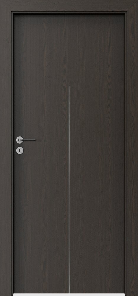 Interiérové dveře PORTA NATURA LINE H.1 - přírodní dýha Select - ořech tmavý