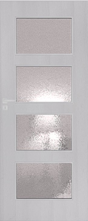 Interiérové dveře DRE MODERN 30 - dýha DRE-Cell - šedá struktura