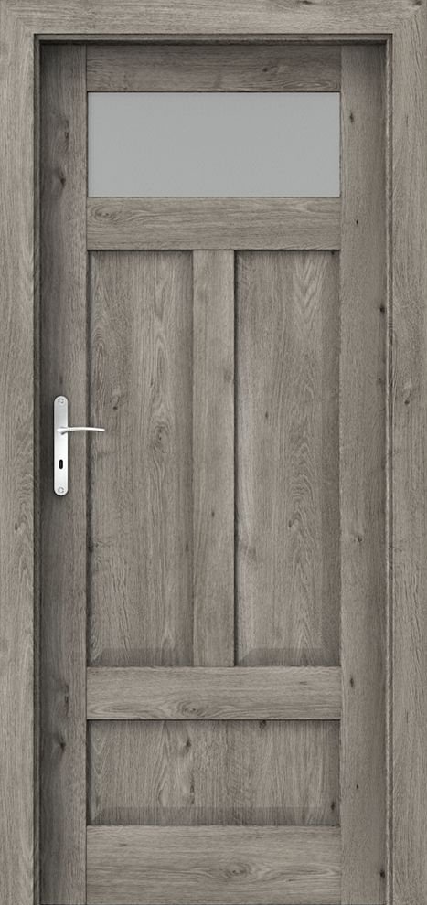 Interiérové dveře PORTA HARMONY B.1 - dýha Portaperfect 3D - dub Sibiřský