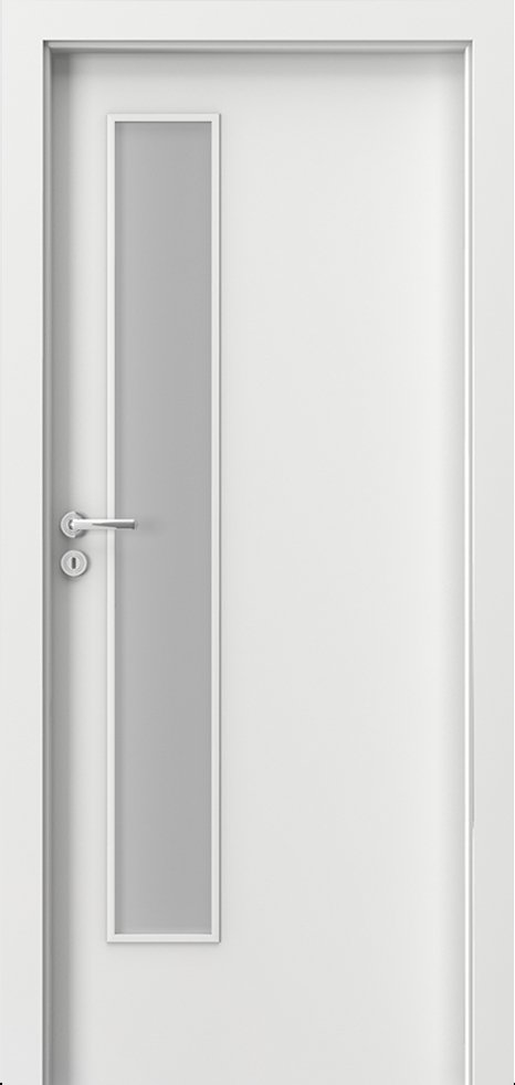 Posuvné interiérové dveře PORTA FIT I.1 - dýha CPL HQ 0,2 - bílá