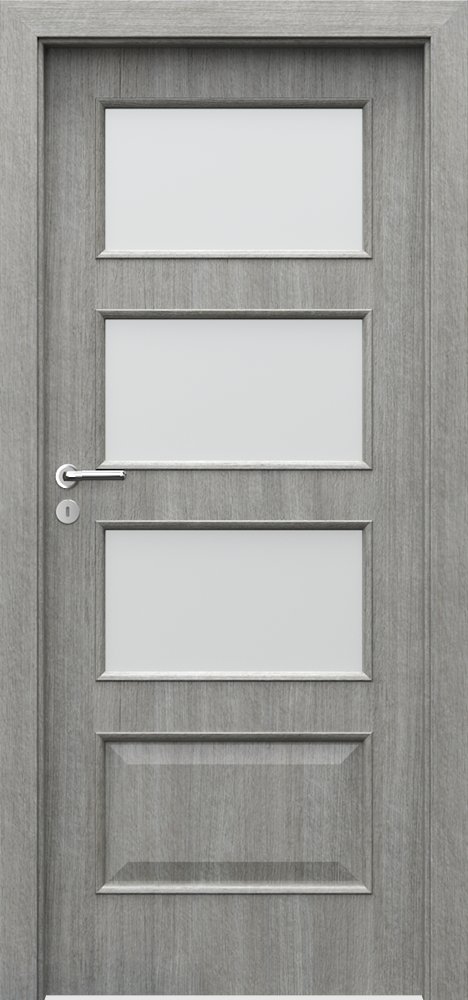 Posuvné interiérové dveře PORTA NOVA 5.4 - Portalamino - dub stříbřitý