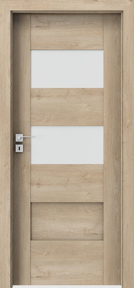 Interiérové dveře PORTA KONCEPT K.2 - dýha Portaperfect 3D - dub klasický