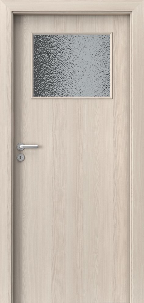 Interiérové dveře PORTA DECOR - model M - dýha Portadecor - ořech bělený