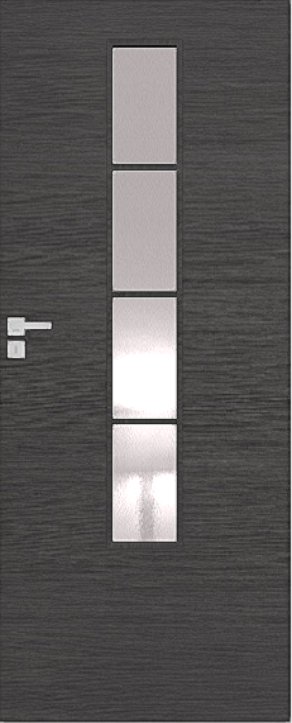 Interiérové dveře DRE ARTE B 50 - dýha DRE-Cell - dub šedý kartáčovaný