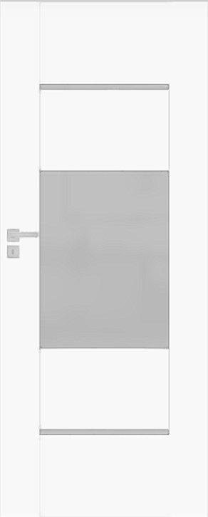 Interiérové dveře DRE AURI - model 5 - dýha DRE-Cell - bílá mat