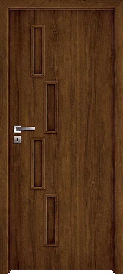 Interiérové dveře INVADO SAGITTARIUS 3 - dýha Enduro 3D - ořech klasický B597