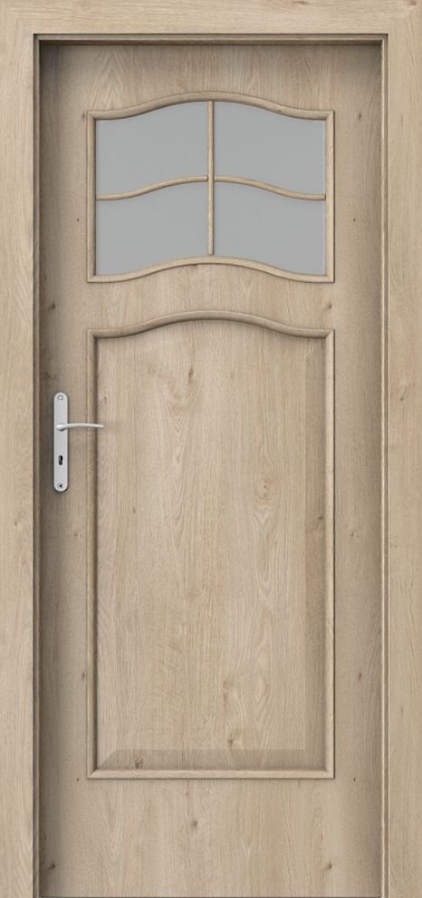 Interiérové dveře PORTA NOVA 7.5 - dýha Portaperfect 3D - dub klasický