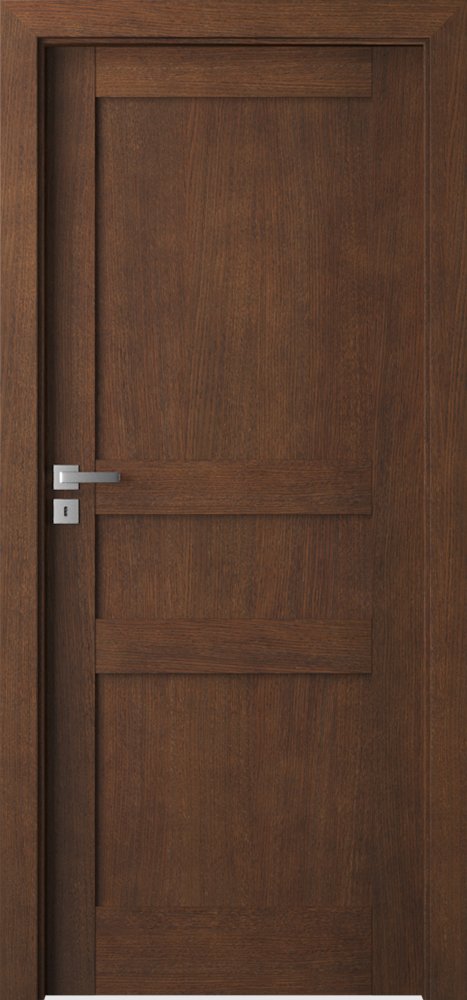 Interiérové dveře PORTA NATURA GRANDE D.0 - přírodní dýha Satin - mocca