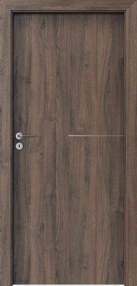 Interiérové dveře PORTA LINE G.1 - dýha Portasynchro 3D - dub šarlatový