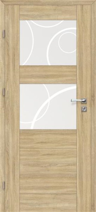 Interiérové dveře VOSTER TANGO 20 - dýha 3D - dub Sonoma