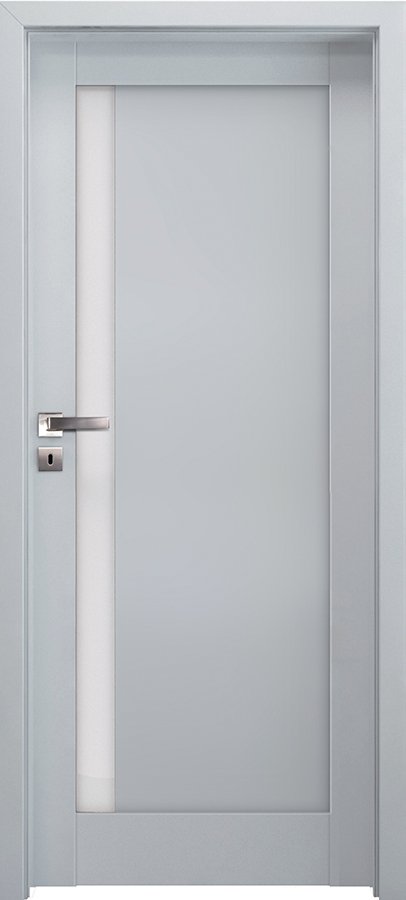 Posuvné interiérové dveře INVADO AVERSA 1 - Eco-Fornir laminát CPL - bílá B490