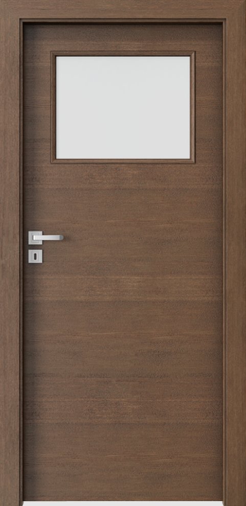Interiérové dveře PORTA NATURA CLASSIC 7.2 - přírodní dýha Satin - dub hnědý