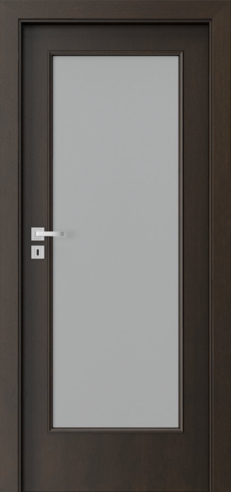 Interiérové dveře PORTA NATURA CLASSIC 1.3 - přírodní dýha Satin - nero