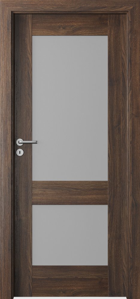 Posuvné interiérové dveře VERTE PREMIUM C - C2 - dýha Portasynchro 3D - dub šarlatový
