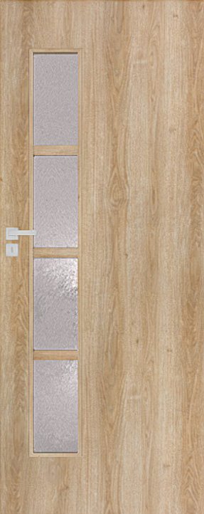 Interiérové dveře DRE DECO 30 - dekorativní dýha 3D - jilm