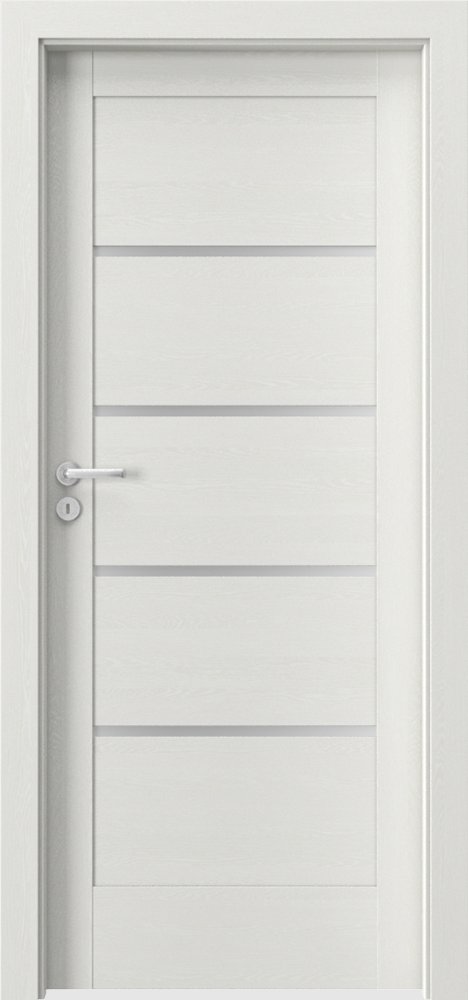Posuvné interiérové dveře VERTE G - G4 - dýha Portasynchro 3D - wenge bílá