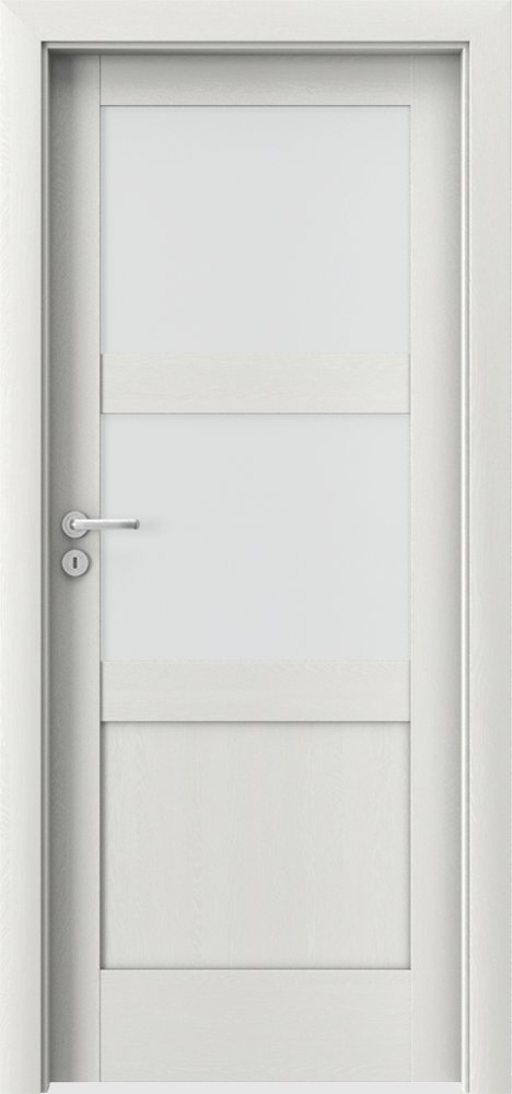 Interiérové dveře VERTE N - N2 - dýha Portasynchro 3D - wenge bílá