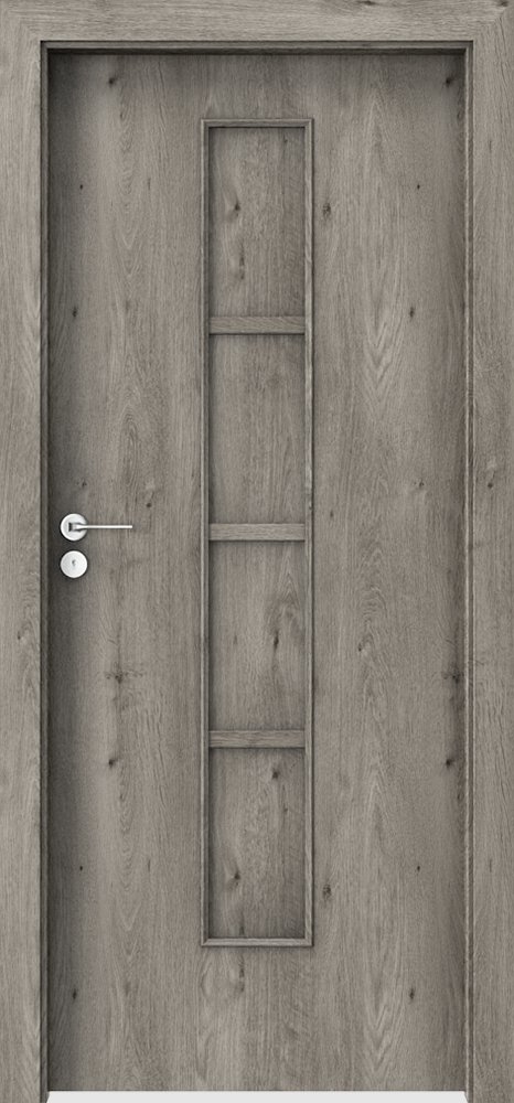 Interiérové dveře PORTA STYL 2 - plne - dýha Portaperfect 3D - dub Sibiřský