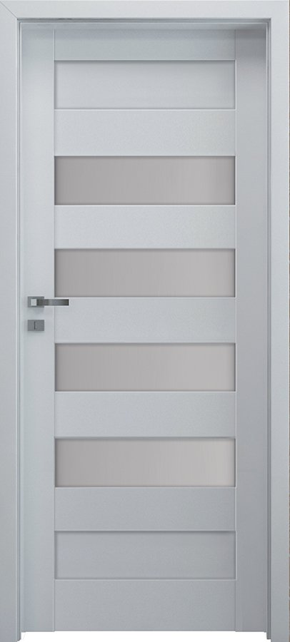 Interiérové dveře INVADO NOGARO 2 - Eco-Fornir laminát CPL - bílá B490