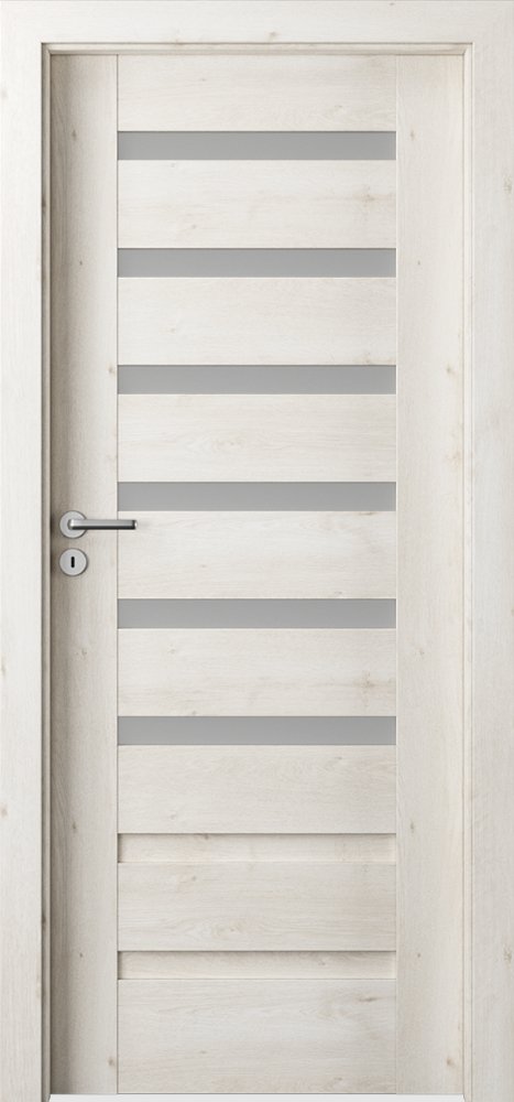 Posuvné interiérové dveře VERTE PREMIUM D - D6 - dýha Portaperfect 3D - dub Skandinávský