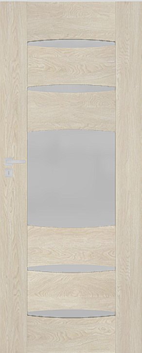 Interiérové dveře DRE ENA - model 3 - dekorativní dýha 3D - dub grand