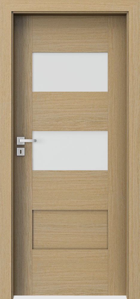 Interiérové dveře PORTA NATURA KONCEPT K.2 - přírodní dýha Standard - dub 1