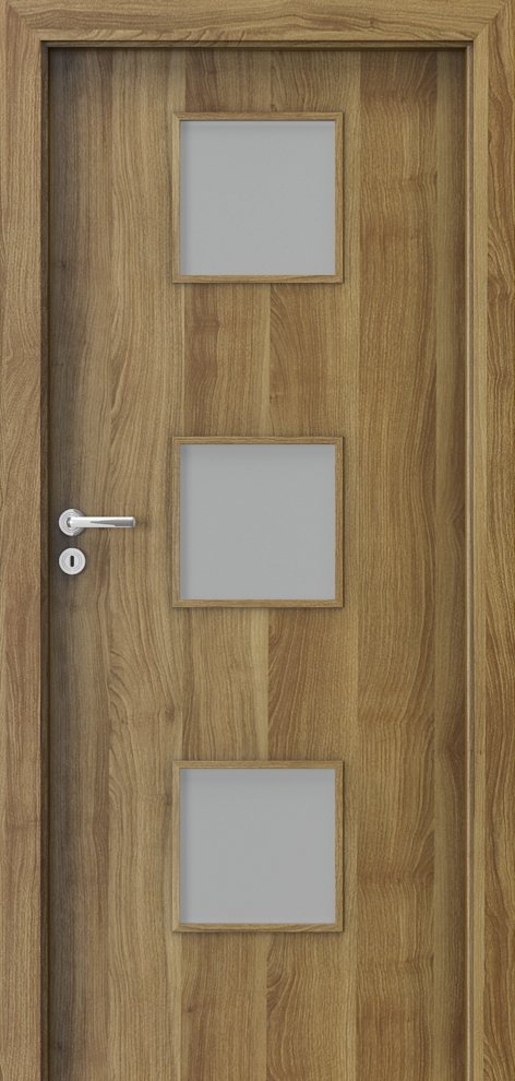 Posuvné interiérové dveře PORTA FIT C.3 - dýha Portasynchro 3D - akát medový