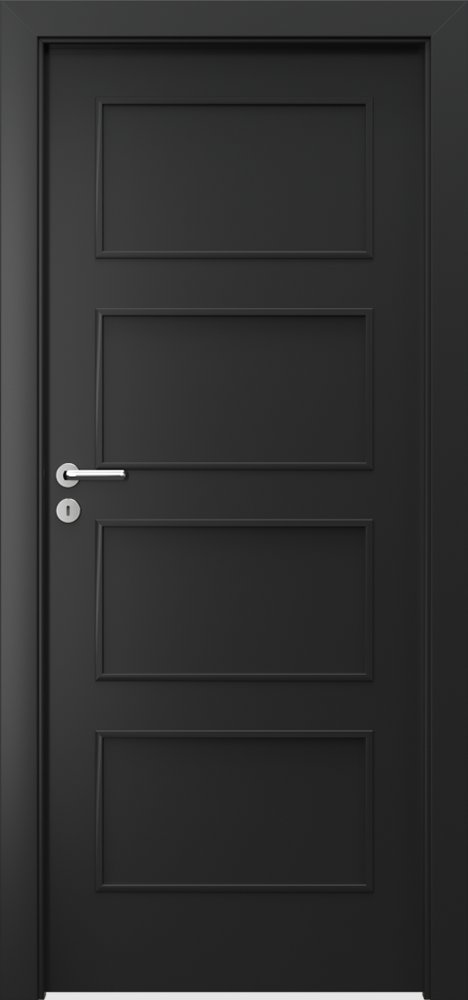 Interiérové dveře PORTA FIT H.0 - dýha CPL HQ 0,2 - černá