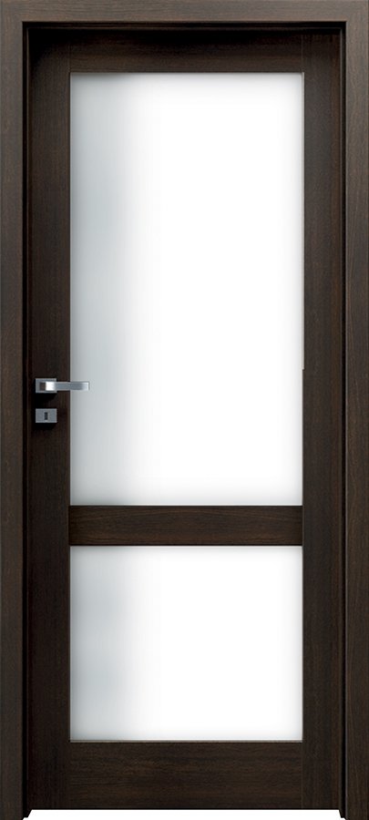 Posuvné interiérové dveře INVADO LARINA NEVE 3 - dýha Enduro 3D - dub ušlechtilý B541