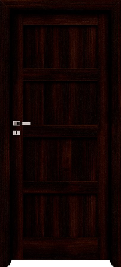 Posuvné interiérové dveře INVADO LARINA FIORI 1 - dýha Enduro - eben B406