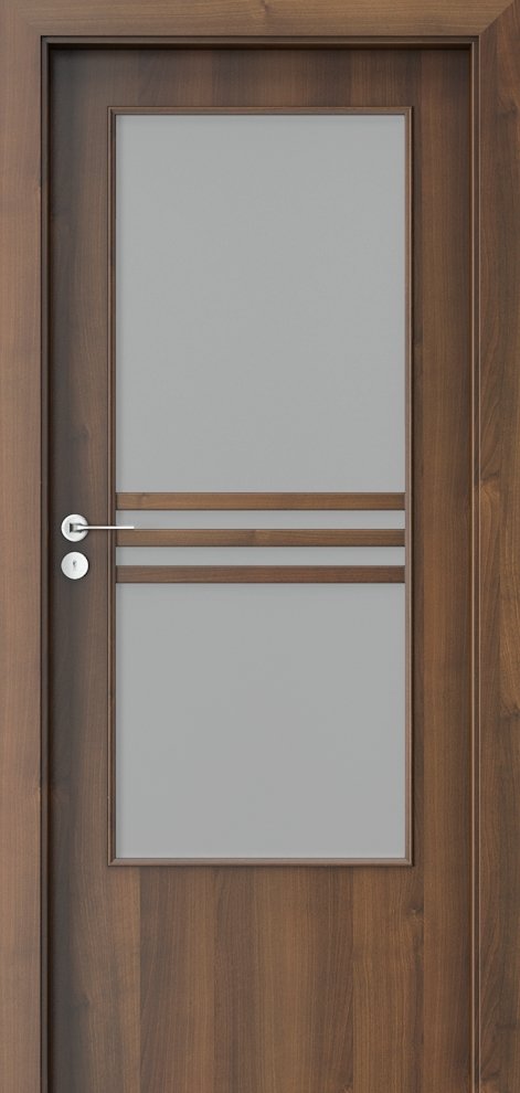 Interiérové dveře PORTA STYL 3 - dýha Portadecor - ořech