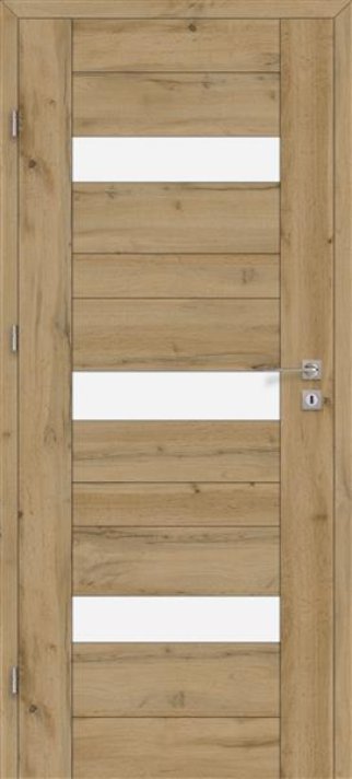 Interiérové dveře VOSTER BERGAMO 50 - dýha 3D - dub olejovaný