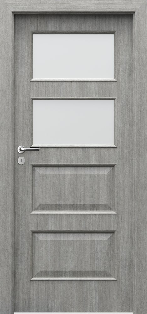 Posuvné interiérové dveře PORTA NOVA 5.3 - Portalamino - dub stříbřitý