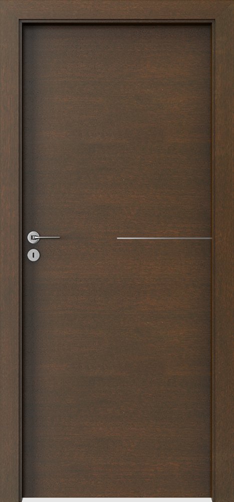 Interiérové dveře PORTA NATURA LINE G.1 - přírodní dýha Satin - mocca