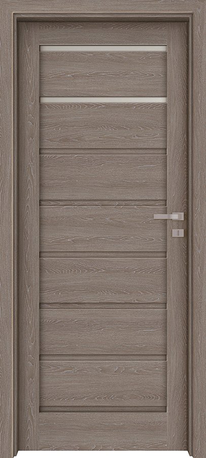 Interiérové dveře INVADO LINEA FORTE 3 - Eco-Fornir forte - dub šedý B476